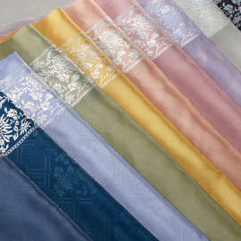 弄菊影菊花织金复原暗纹纱流光纱鳞光纱马面裙百迭裙布面料默认项