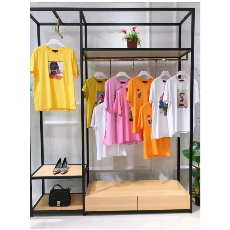 1668 бренд модная футболка 22 летний принт новый прилив с короткими рукавами топ вышивка хлопчатобумажная марка со скидкой