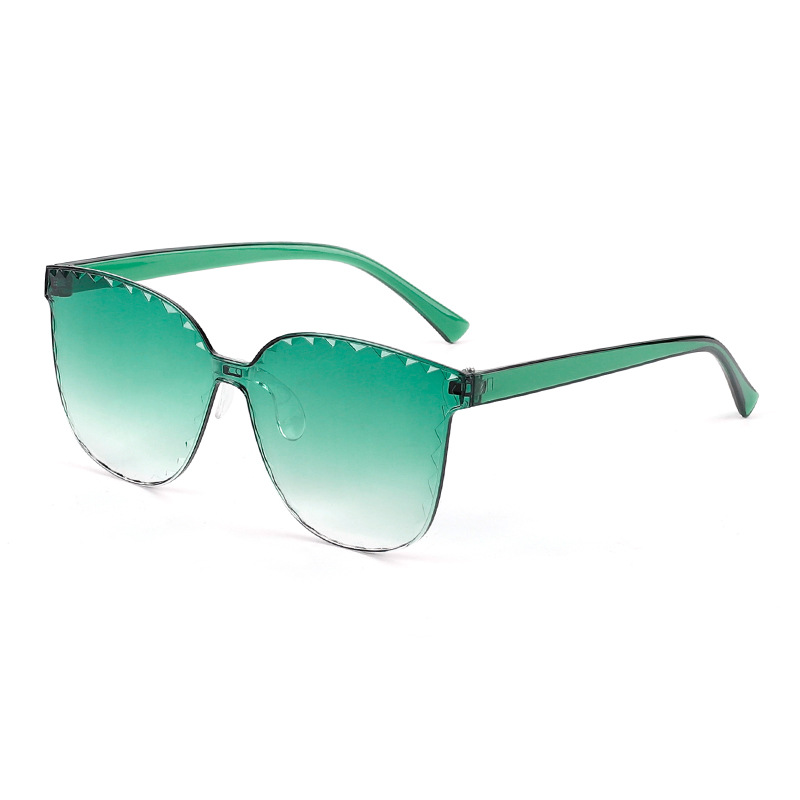 Nueva personalidad de color caramelo sin marco gafas de sol de estrellas fiesta extraña gafas de sol de pentagrama image 28