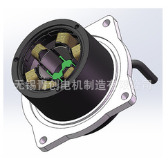 スマートブラシレスdcモータ66BLDC永久磁石直流ブラシレスモータスクーターモータブラシレスモータ