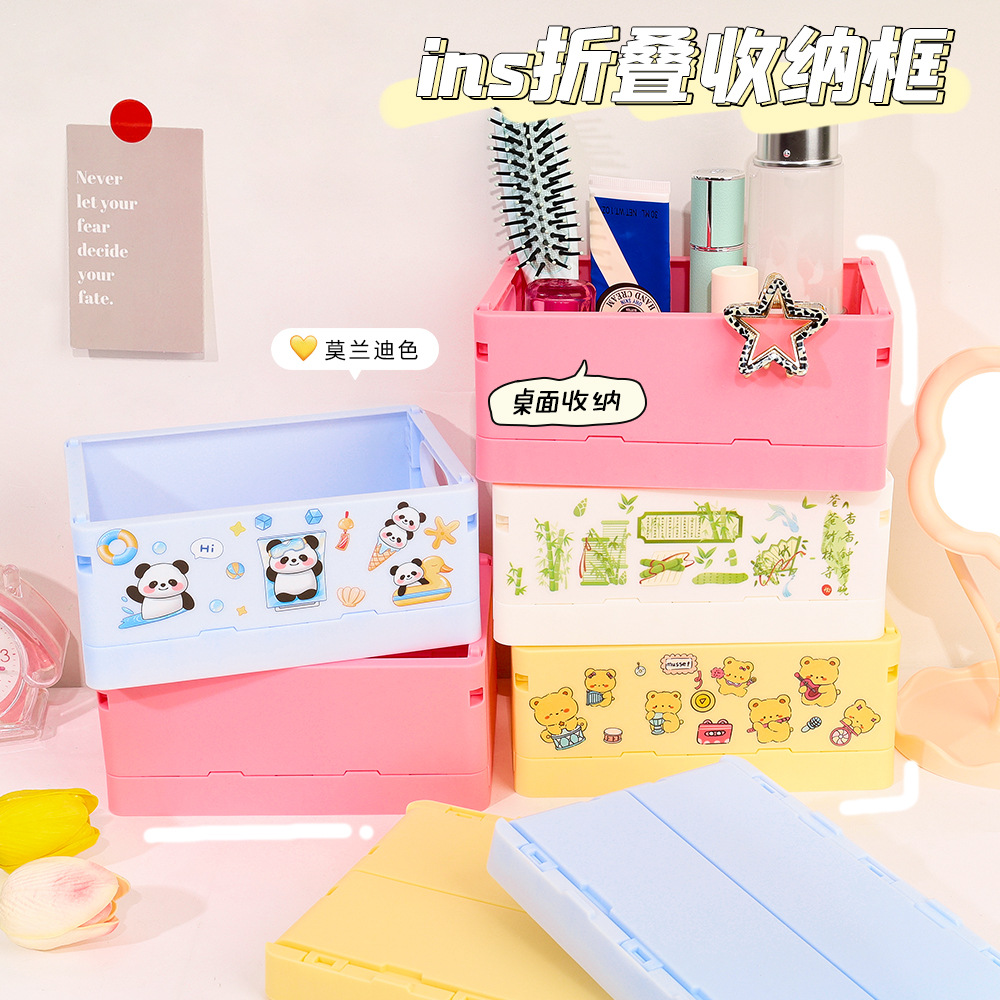 table capacious foldable storage box