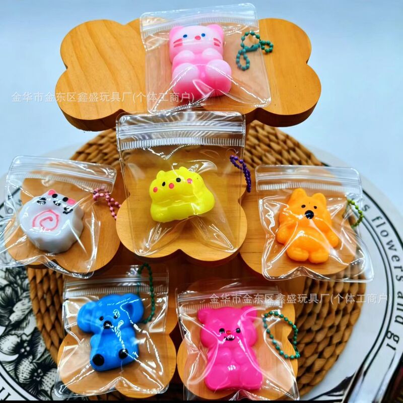 Cartoon KT Kitty Squishy Pendant, Cute Koala Squishy Toy, Customizable Stress Relief Gadget, Wholesale Gifts