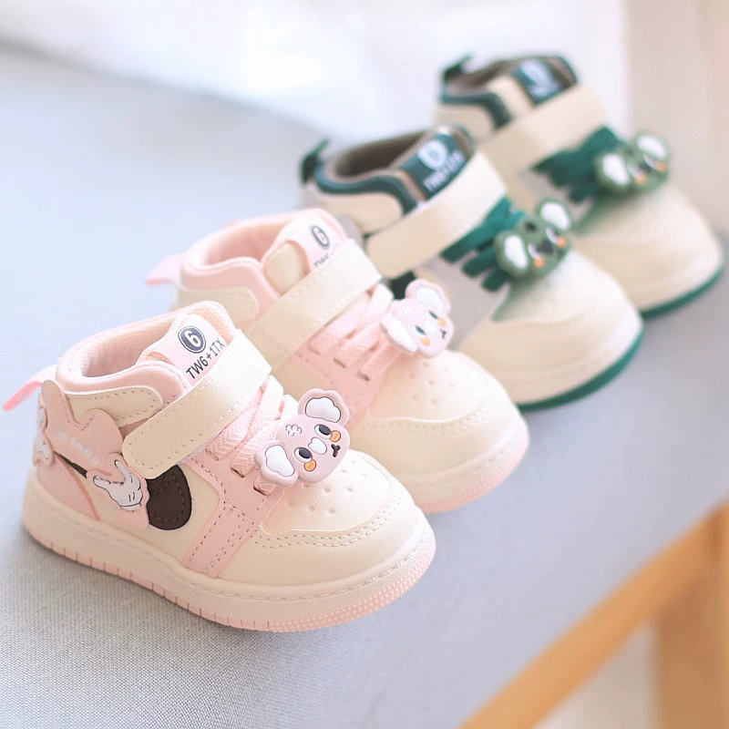 Ходунки обувь женская детская обувь весенняя и осенняя детская мягкая подошва противоскользящая 0 1-3 года спортивная обувь для мальчиков