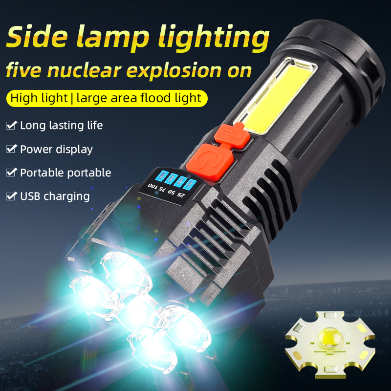 Super bright travel flashlight