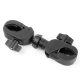 Sports camera bracket crab clamp type fixed rack bicycle pipe clamp mobile phone pan/tilt tripod add-on strong clamp