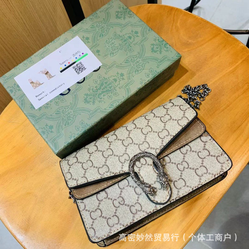 Comercio exterior transfronterizo G casa mini bolso de cadena Baco cambio de teléfono móvil bolso de mujer hombro diagonal a través del cabello de moda