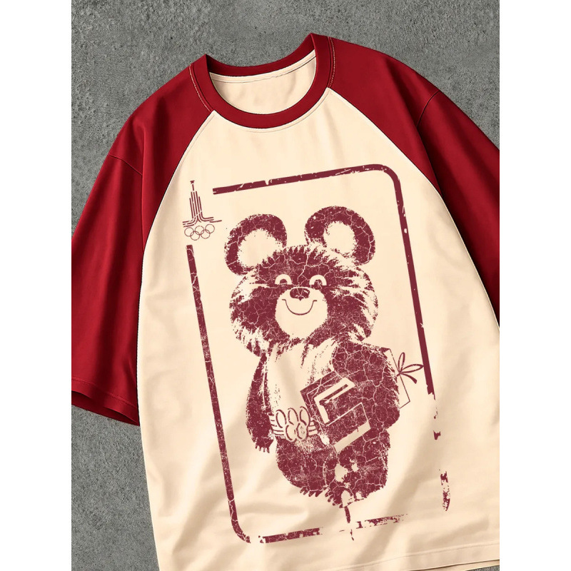 In-Stock Pure Cotton American-Style Short-Sleeve Raglan Amazon Cross-Border Women's T-Shirt, Loose-Fitting Top, High-Quality Independent Brand In-Stock Pure Cotton American-Style Short-Sleeve Raglan Amazon Cross-Border Women's T-Shirt, Loose-Fitting Top, High-Quality Independent Brand