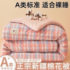 a类新疆棉花被子春秋被四季通用双人棉被芯学生宿舍加厚保暖冬被|undefined