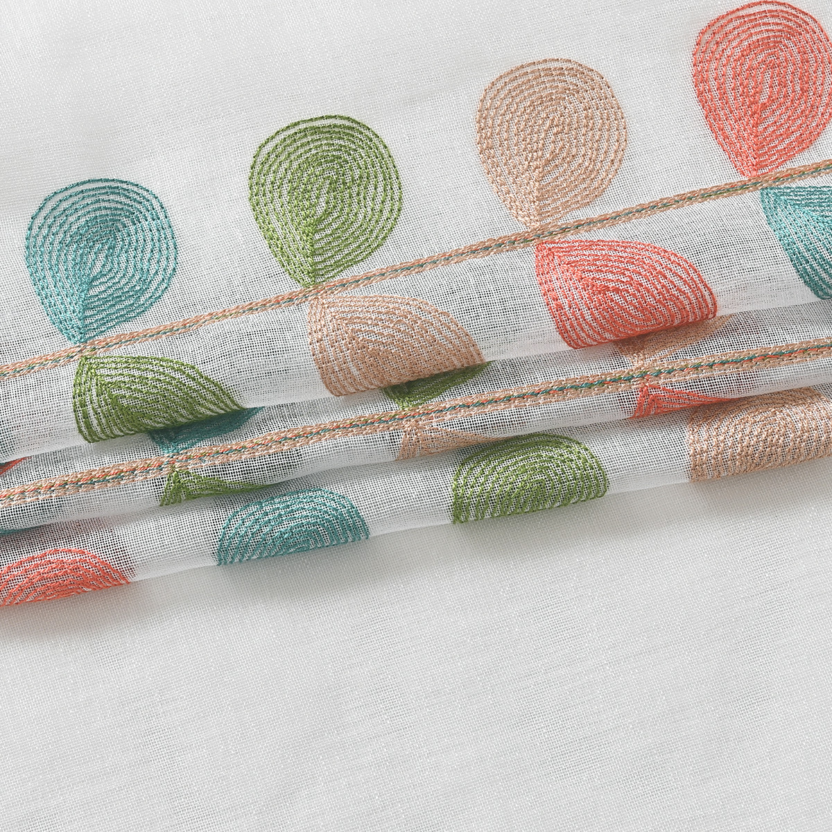 Transfronterizo cuatro toallas de color bordadas bola blanca encaje cortina cortina Aliexpress fabricantes al por mayor