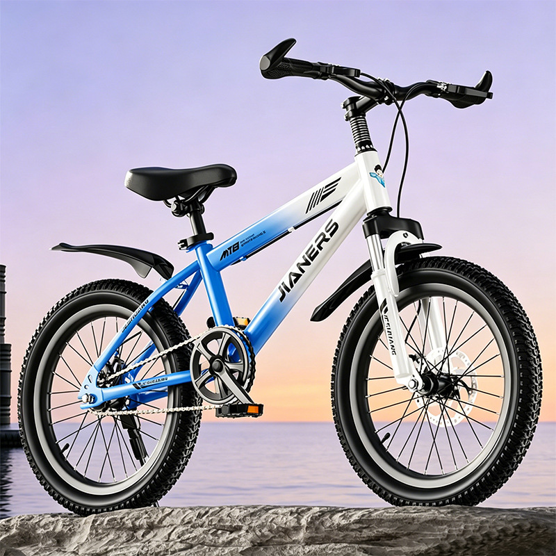 Nuevas bicicletas de 6 - 17 años, niños y niñas, estudiantes de primaria, niños de edad media, niños de velocidad única, bicicleta de montaña adolescente, rodillo de bicicleta image 8