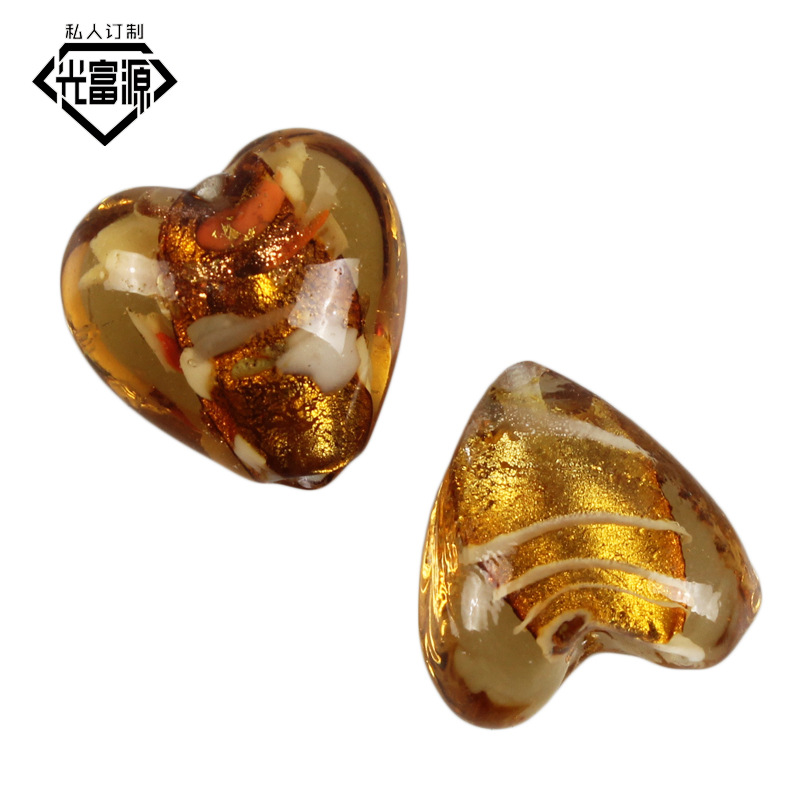 Beads handmade heart-shaped