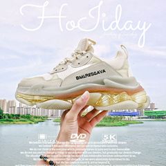 莆田高版本巴黎氣墊老爹鞋男女潮流百搭網紅厚底增高休閒運動鞋