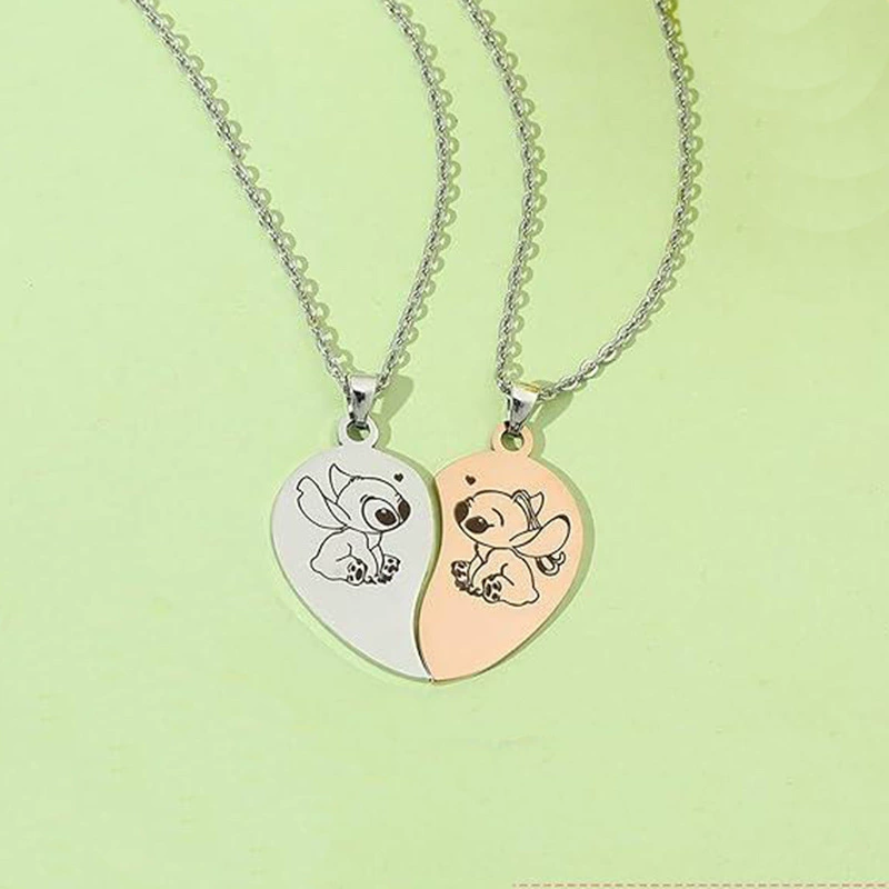 AliExpress Amazon трансграничный новый горячий мультипликационный персонаж Stitch Big Heal Dog Детское ожерелье