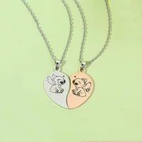 AliExpress Amazon трансграничный новый горячий мультипликационный персонаж Stitch Big Heal Dog Детское ожерелье