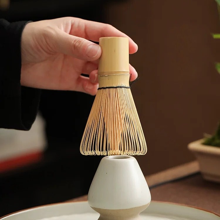 Japanese Tea Whisk Stand, Song Dynasty Tea Making Tools, Retro Matcha Tea Set, 100-Piece Stand for Matcha Tea Brush Japanese Tea Whisk Stand, Song Dynasty Tea Making Tools, Retro Matcha Tea Set, 100-Piece Stand for Matcha Tea Brush