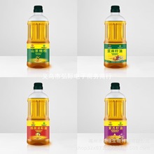亚麻籽油850毫升紫苏油山茶橄榄调和核桃油开业庆典进门拓客会销