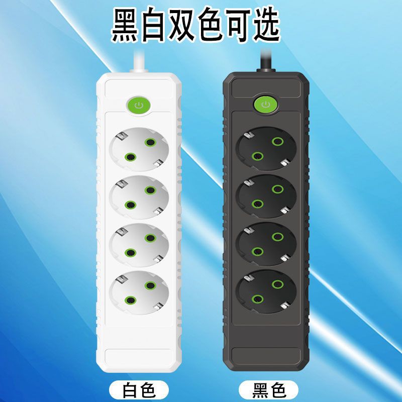 conector de expansión inteligente transfronteriza agujero especial enchufe de fila de agujeros multifunción enchufe de fila de oficina enchufe de fila de casa placa de cable de arrastre