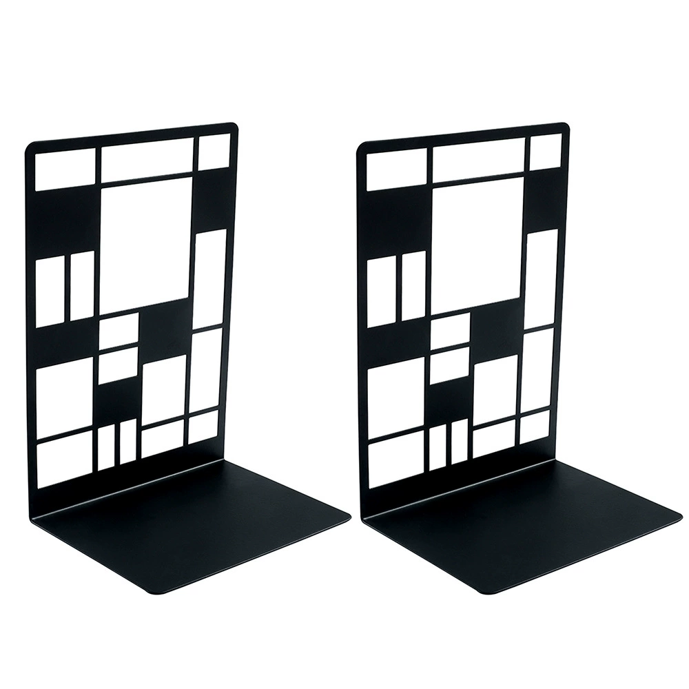 Bookends (Life Tree) Metal Tree-Shadow Design, Desktop Book Storage Pair, Decorative