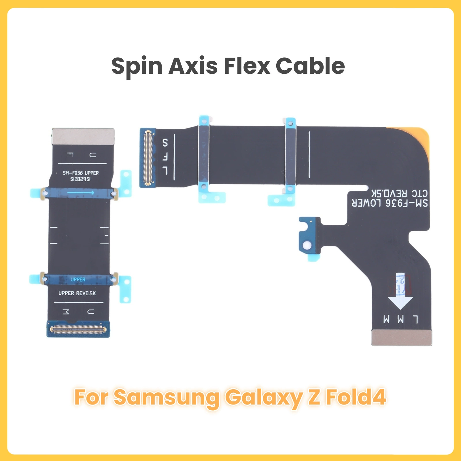 Подходит для оригинального разъема цепи шарнира Samsung Galaxy Z Fold4 SM-F936B кабеля дисплея