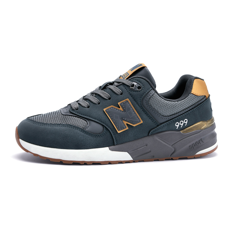 Primavera y otoño New Bailun Cool Running Classic 999 Series Calzado deportivo Calzado para hombre Pareja Todo fósforo Casual para hombre Calzado para correr Mujer
