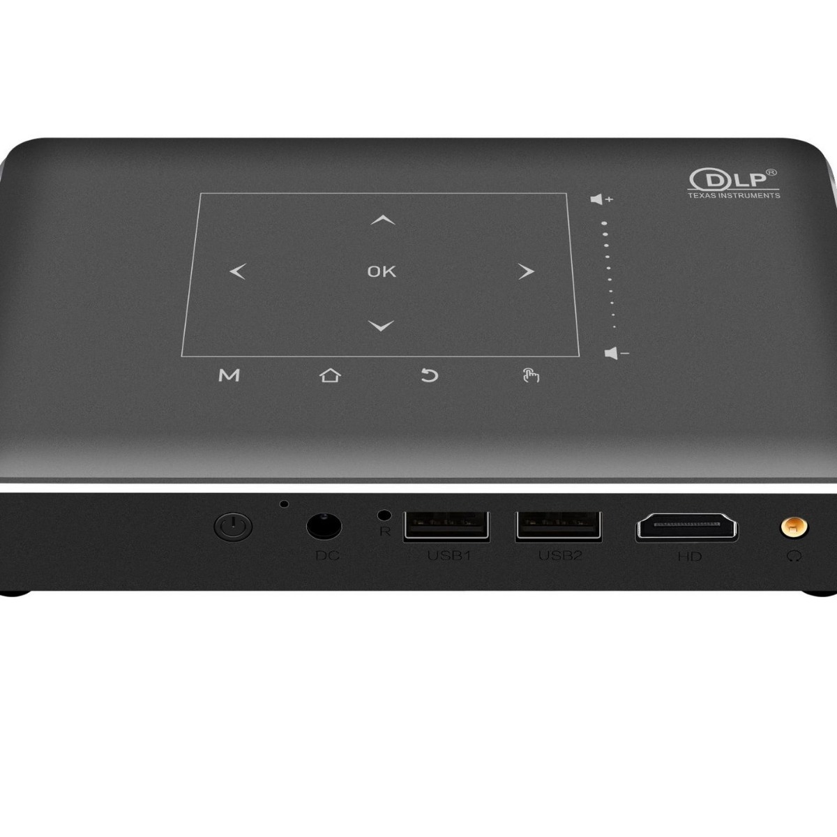 Transfronterizo 4K proyector inteligente portátil HD DLP Home Office proyector 3D batería incorporada comercio exterior caliente