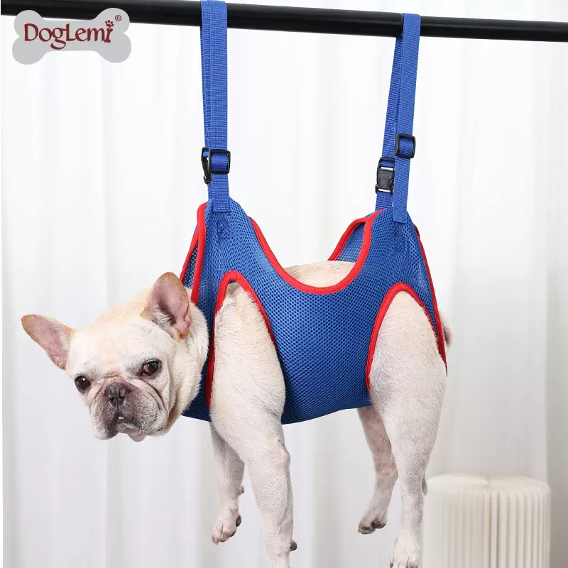 多乐米 亚马逊爆款宠物美容吊床 猫狗剪修指甲护理美容辅助吊床