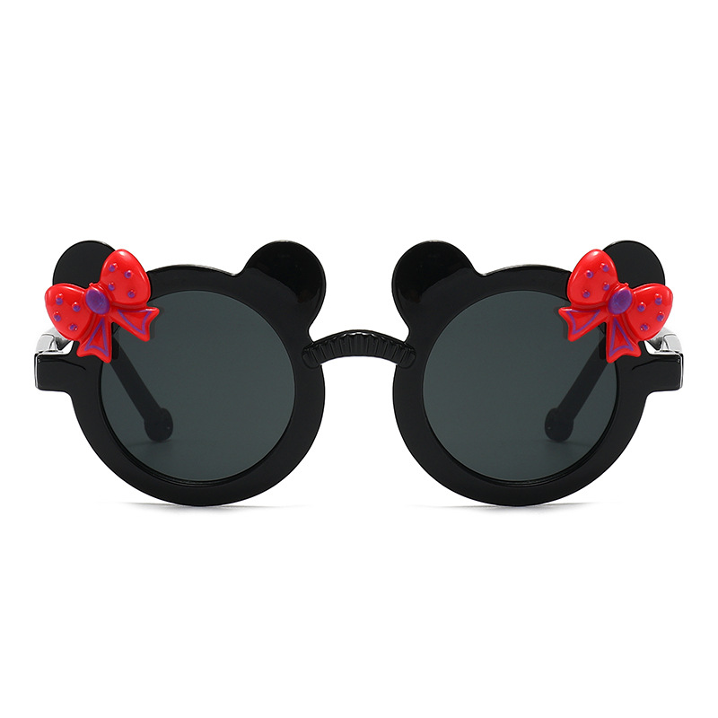 Gafas de Sol de Dibujos Animados para Niñas de Plástico y AC con Protección UV400 para Protección Solar y Viajes