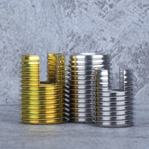 Stainless steel 302 type self-tapping nut set screw sleeve nut cover color zinc slot self-tapping screw protective sleeve