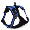 A big dog with a big dog chest straps traction rope outdoor walking dog anti -free dog chest and back