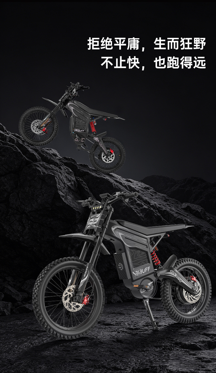 Overseas Warehouse Dropshipping Electric Motorcycles, Factory Private Model, In-Stock City Commuter Vehicles, Two-Wheeled Off-Road Mountain Bikes