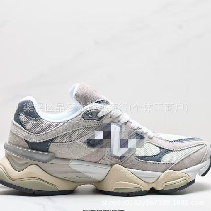 Zapatos Putian transfronterizos nb9060 amortiguador universal zapatos de papá aumentaron la altura transpirable de suela gruesa pareja zapatos deportivos casuales