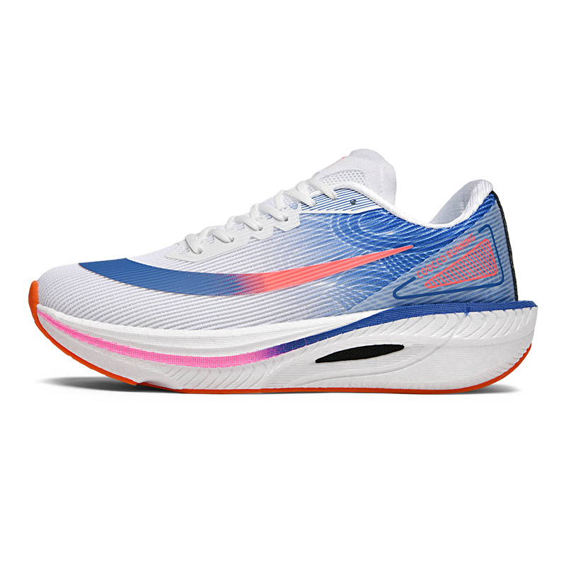 Zapatos de correr profesionales de maratón de otoño, zapatos deportivos transpirables para hombres y mujeres, zapatos de corrida de carbono ligero y amortiguador.