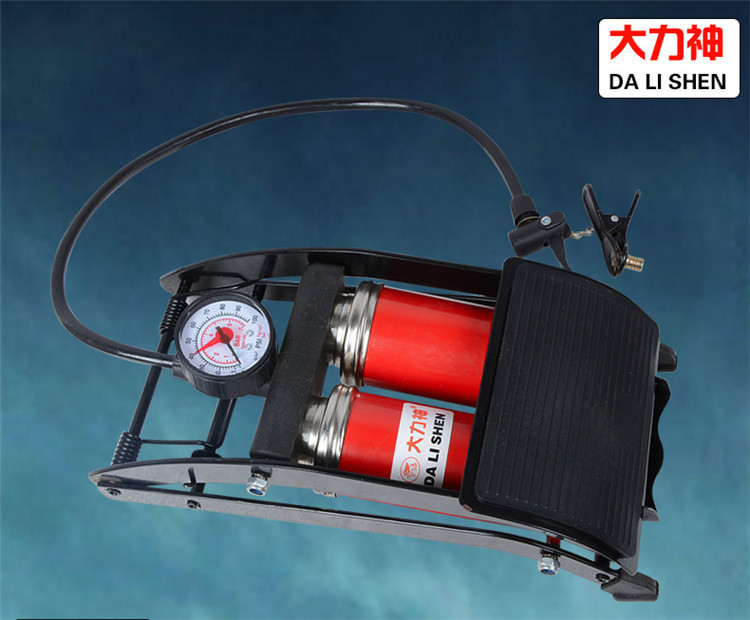 Multifunctional pedal car air pump foot pump high pressure low pressure car bicycle motorcycle basketball