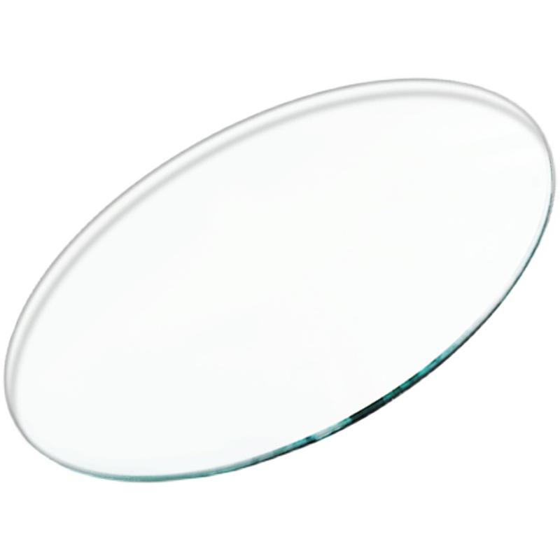 JG mesa redonda vidrio templado para el hogar hecho a medida redondo giratorio mesa de té transparente mesa de comedor mesa giratoria