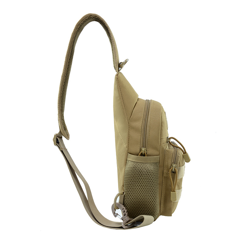 Chaopai Tactical Chest Large Capacity Canvas Mini Sports One Shoulder Crossbody Bag Men's Outdoor_voghion.com