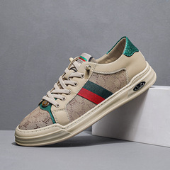 Men's Slip-on Breathable Fashion Trendy Spring New Compatible European Style Shoes Factory Direct Sales