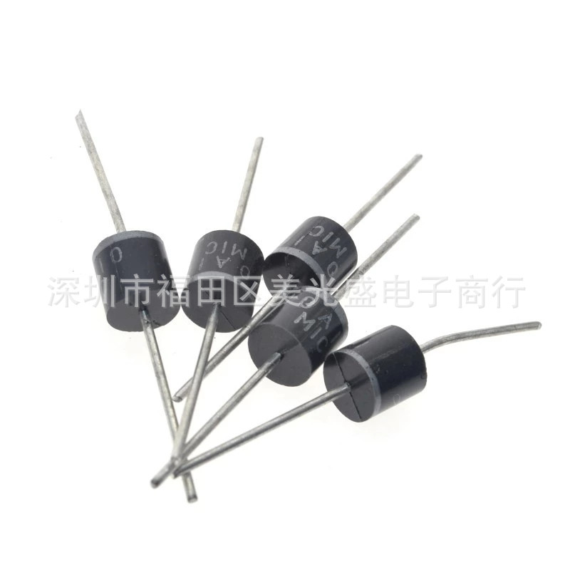 二极管 10A10 R-6封装 整流二极管 10A/1000V MIC  盒装直插