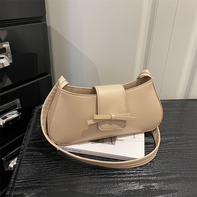 Borsa a tracolla piccola quadrata da donna stile coreano fiocco_voghion.com