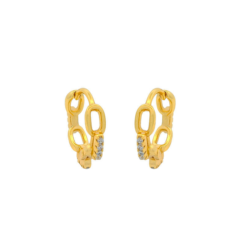 Xuping joyas pendientes compactos pendientes nicho de diseño pendientes mujeres Europa y América pendientes fríos joyas al por mayor