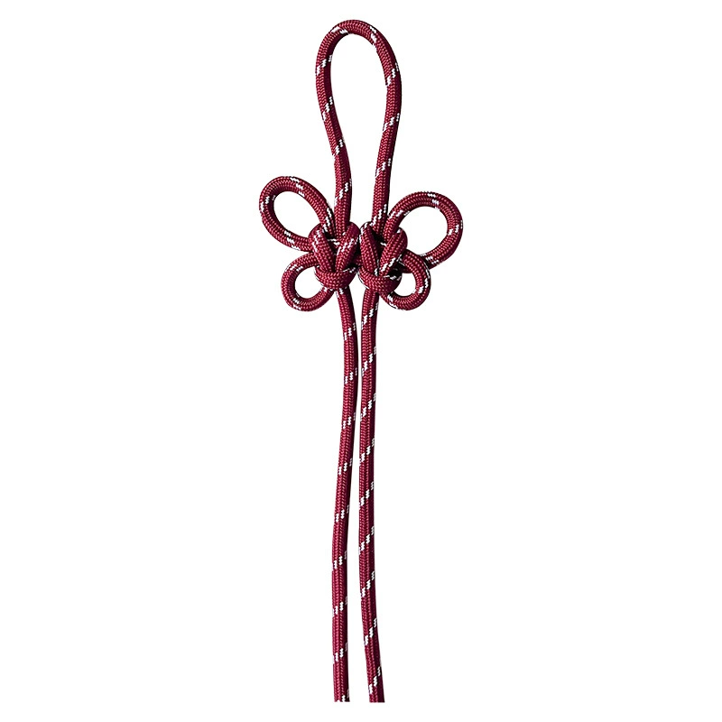 Pendant, keychain with bow, accessory, Chinese style, 5mm, polyester