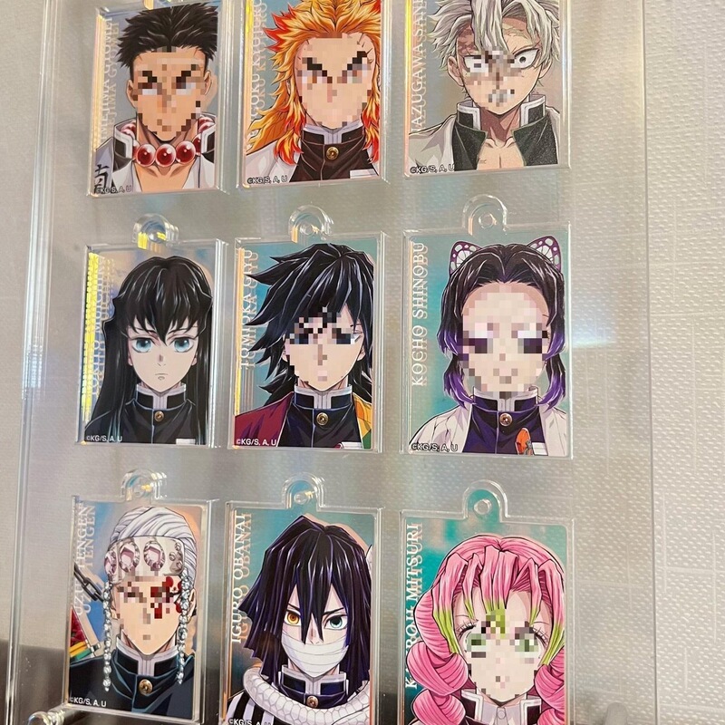 Multiple Colored Paper Photo Frames with High-Transparency Acrylic Display Stands, Four or Nine Grid Display Racks, and Single Grid Hanging Photo Frames