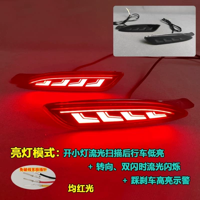 Light, Mazda Cx-5 Modified Led – Tail light - multi-functional-led-rear-bumper-lights-blade-style-smoked-black-sold-as-a-pair