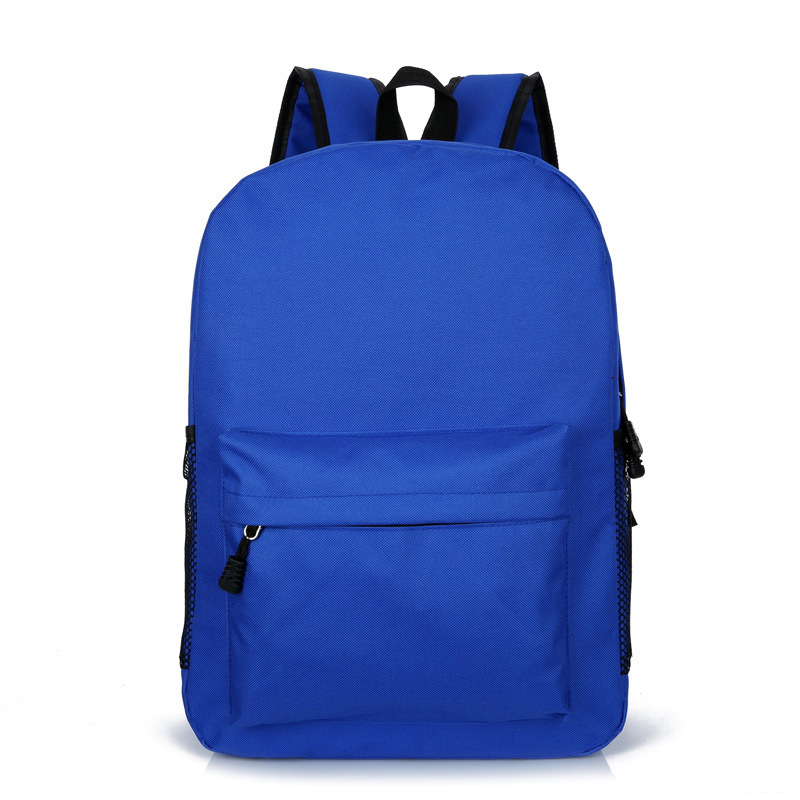 Color sólido sin LOGO mochila de gran capacidad mochila de escolares Lululemon simple