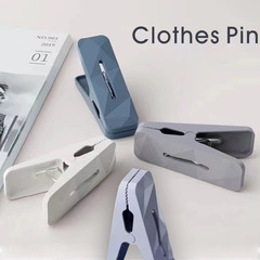 Plastic clips clothes hangers drying clothes hangers clothes socks windproof fixed plastic small clips household drying clips