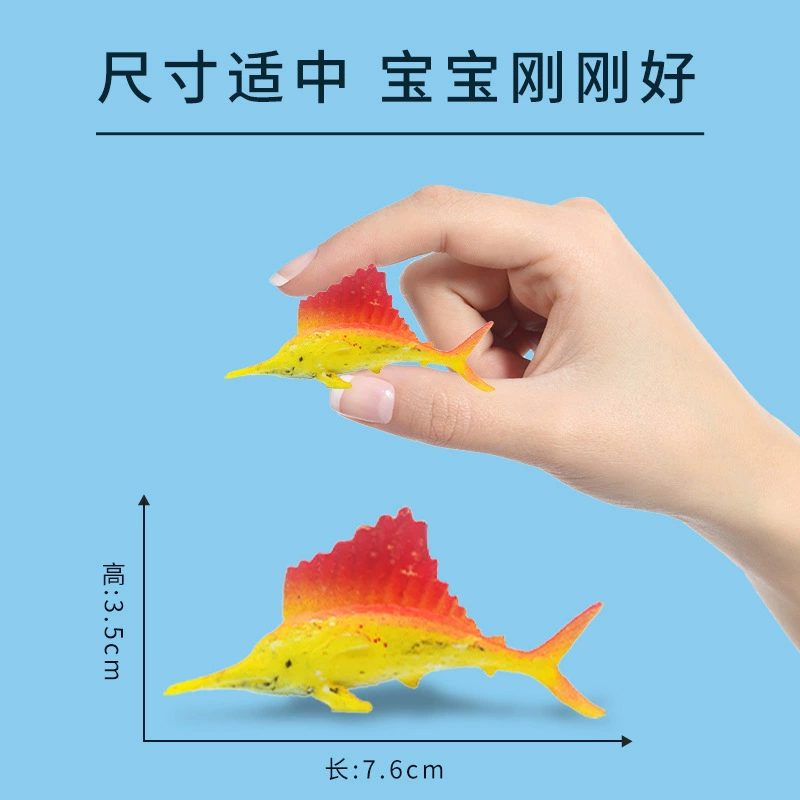 Marine animal model for boys and girls, smart toy, Amazon, archaeological excavations, children's handmade diy