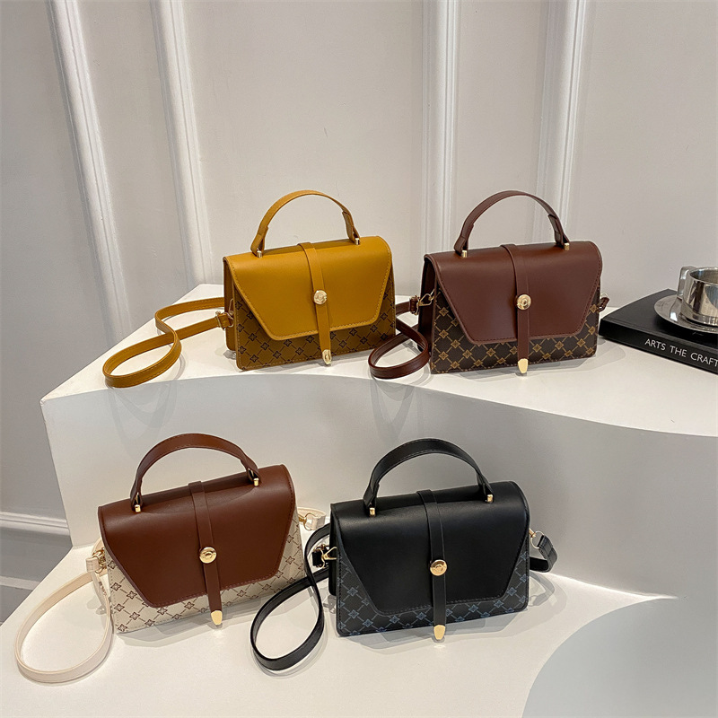 Bolsos para damas 2025 Este año, estilo perezoso, bolso de mensajero retro, bolso pequeño para axilas, bolso de hombro de alta gama