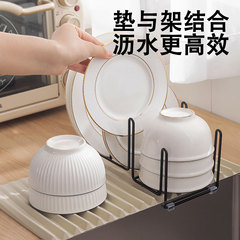 跨境硅胶沥水垫厨房台面防滑隔热垫锅垫碗盘碗碟水槽沥水收纳架