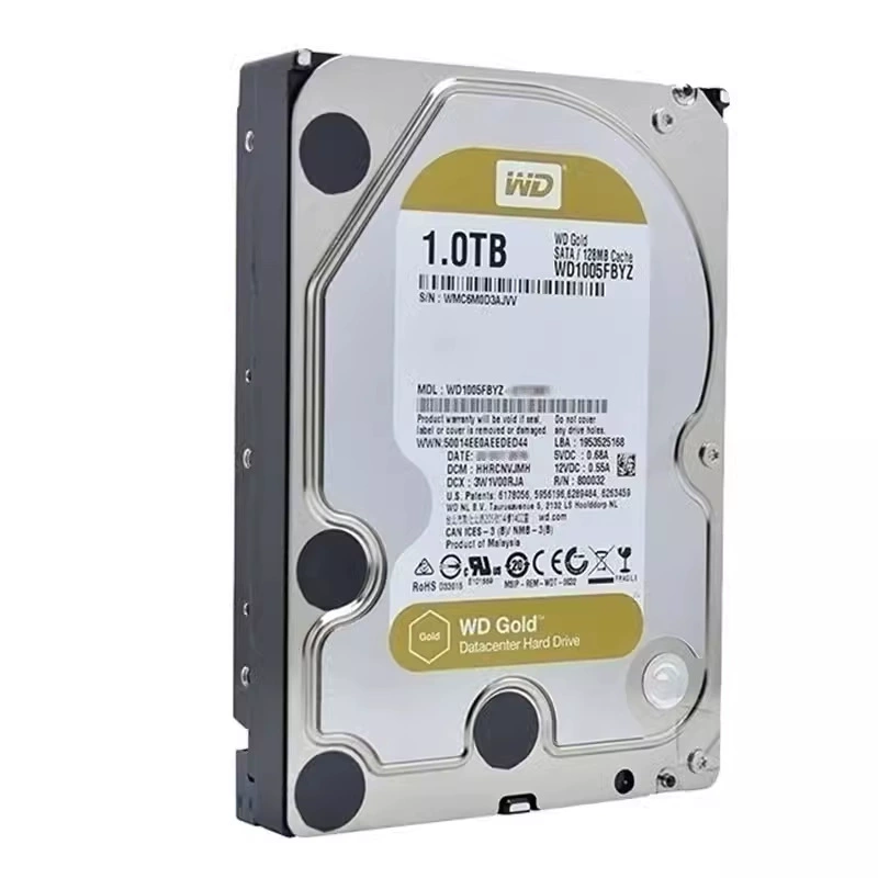 Подходит для PMR вертикального WD Western Digital 1 ТБ корпоративного золотого диска WD1005FBYZ для сервера/настольного ПК
