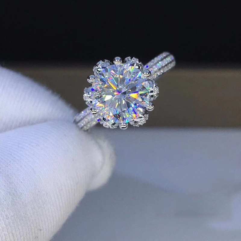 Douyin Live Imitation D color Moissanite...