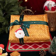 圣诞节礼盒新款圣诞树包装盒空盒平安夜苹果围巾保温杯伴手礼批发